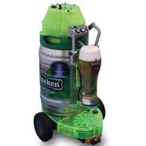 heineken beer robot 300x300 Саморазливающий пиво бочонок