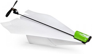 paperplane prop 300x177 Бумажный самолётик с электродвигателем