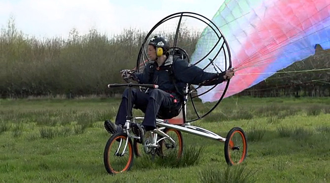 paravelo hero В Британии появился летающий велосипед